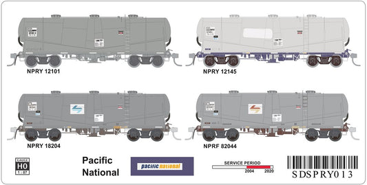 PRY013 Pacific National, NPRYx3, NPRFx1