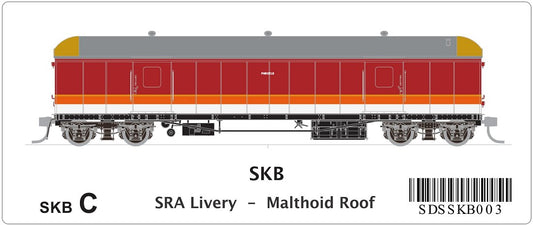 SRA Livery, Malthoid Roof
