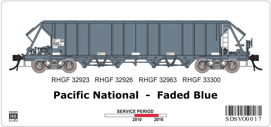 VO 017 - Pacific National - Faded Blue