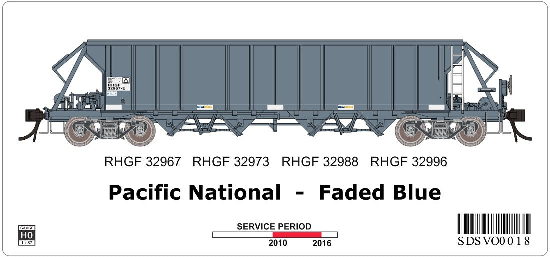 VO 018 - Pacific National - Faded Blue