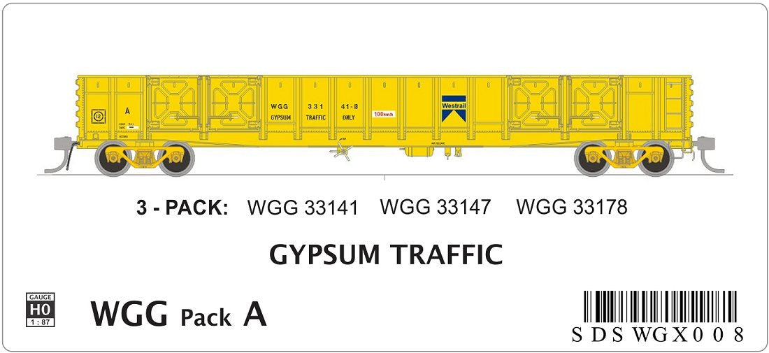 WGG, Westrail, gypsum traffic