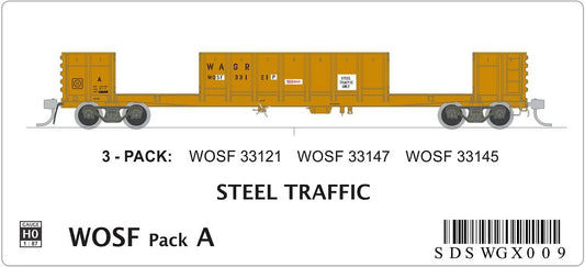 WOSF, steel traffic