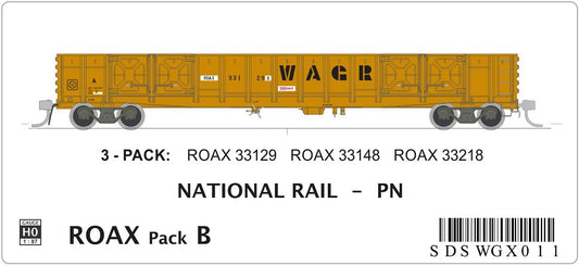 ROAX, National Rail - PN, large logo