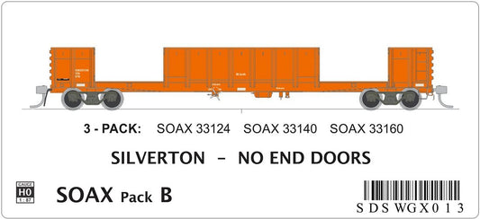 SOAX, SILVERTON, no end doors