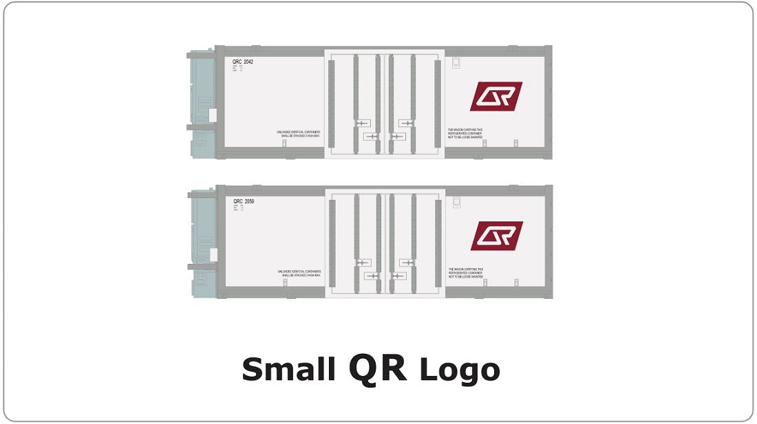 QRC 25' Refrigerated, QR logo-modern