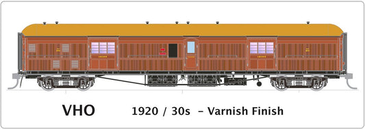 VHO 1920/1930s, Varnish Finish